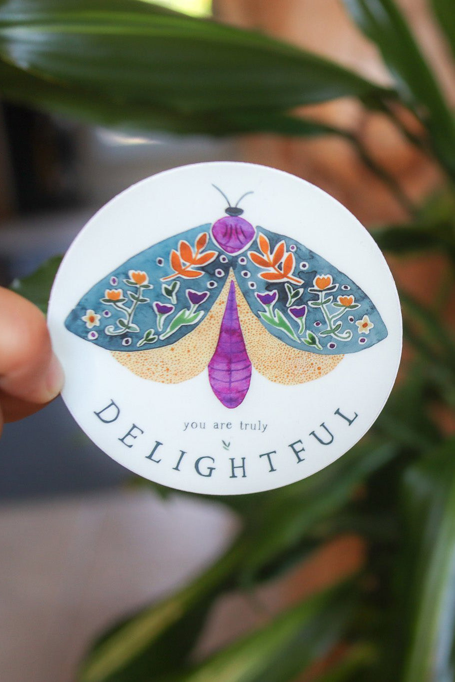 Truly Delightful Vinyl Sticker