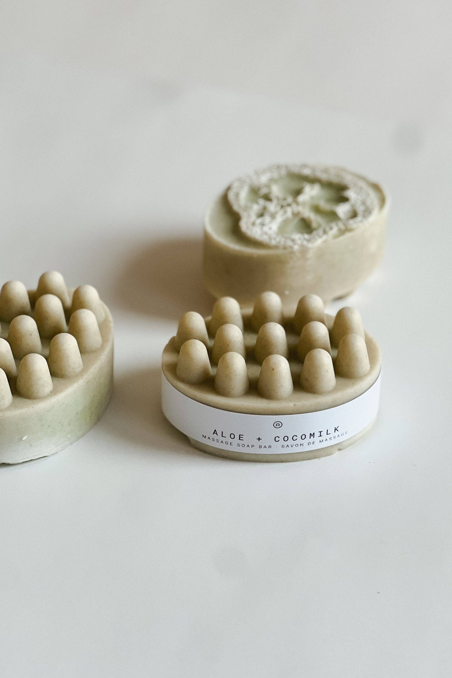 Aloe + Cocomilk Massage Soap Bar