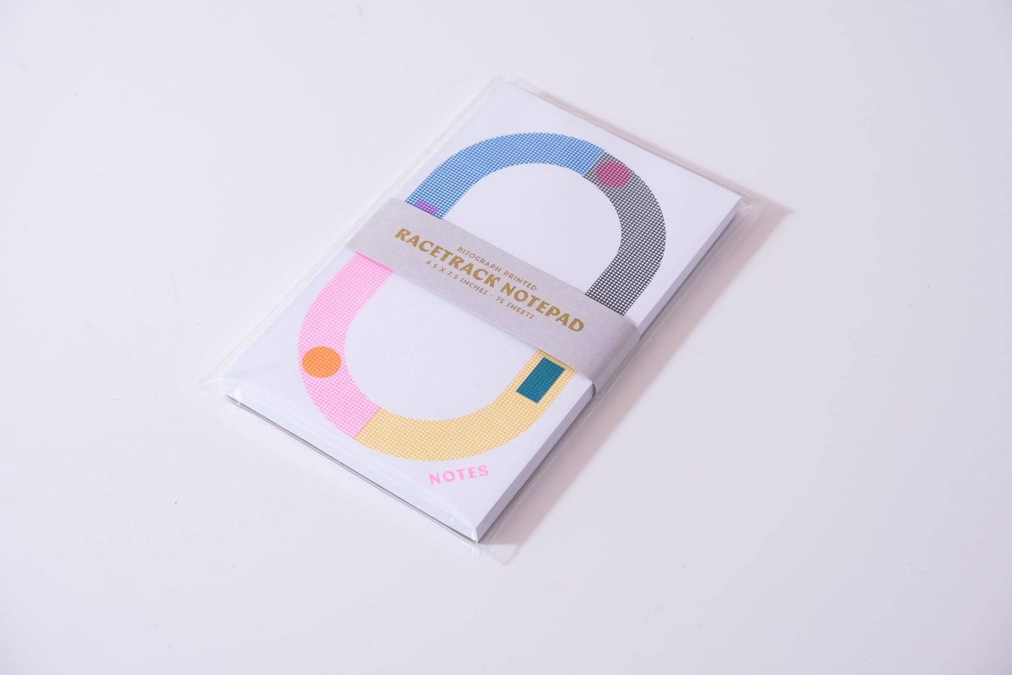 Racetrack Large Notepad • CMYK