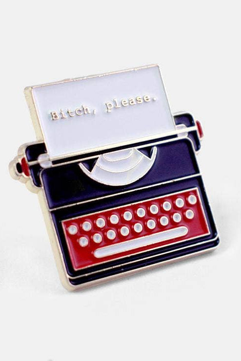 Typewriter Pin