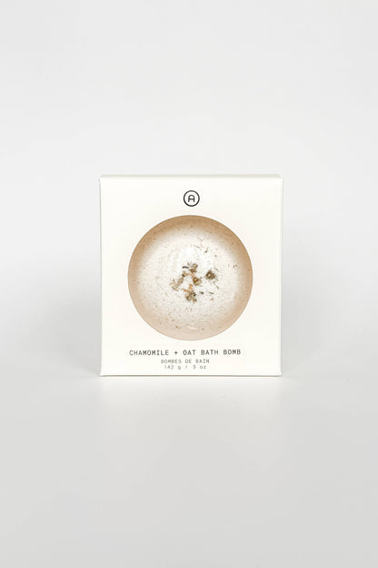 Chamomile + Oat Bath Bomb
