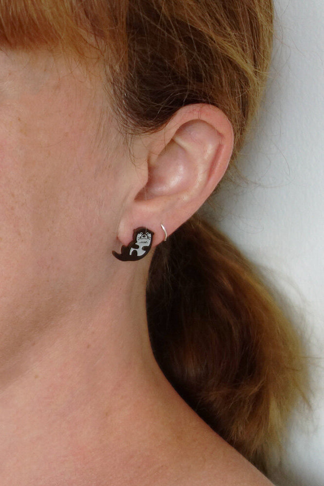 Lili0941 Otters Stud Earrings