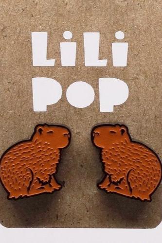 Lili1015 Capybara Earrings