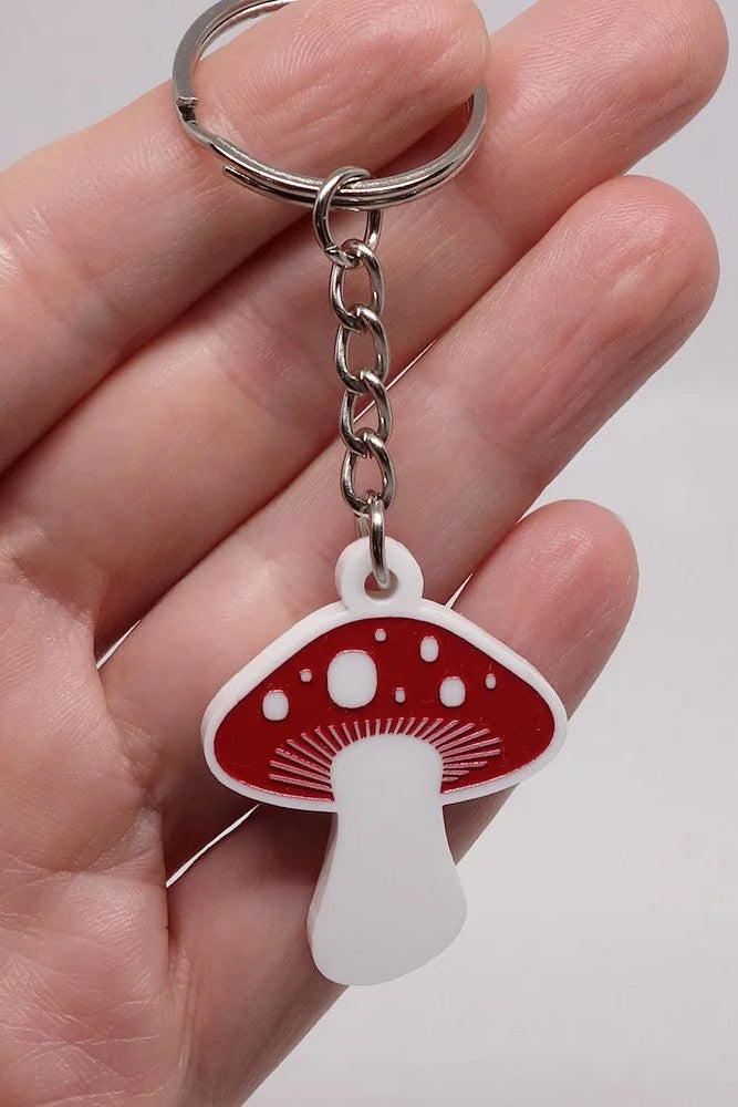 Lili1006 Mushroom Keychain