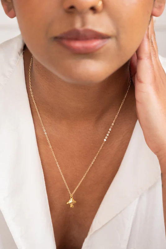 Mushroom Necklace