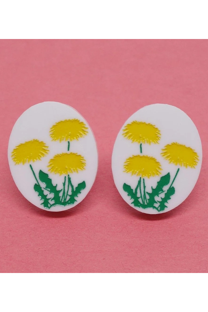 Lili1078 Dandelions Stud Earrings