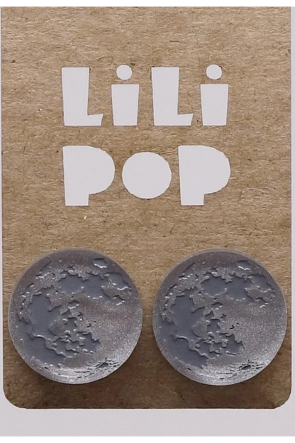 Lili1050 Planet Stud Earrings