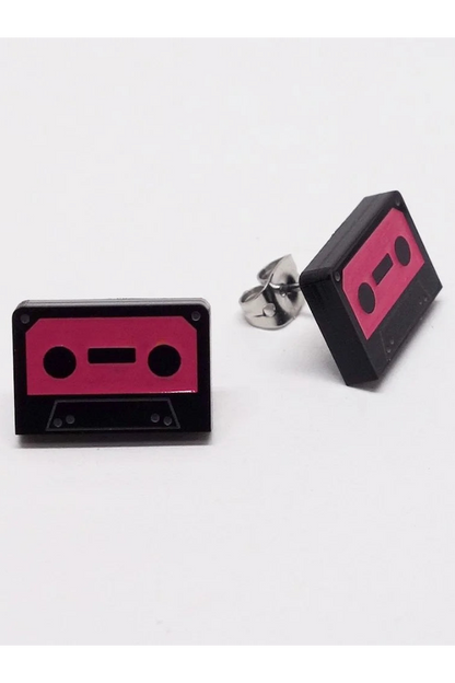 Lili1091 Cassette Tape Earrings