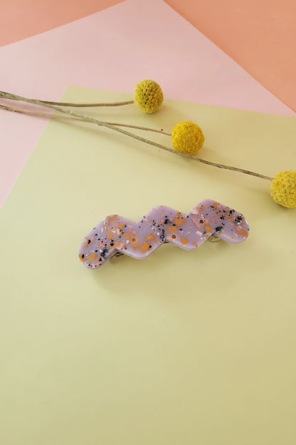 Resin Hair Clips - FRENCH