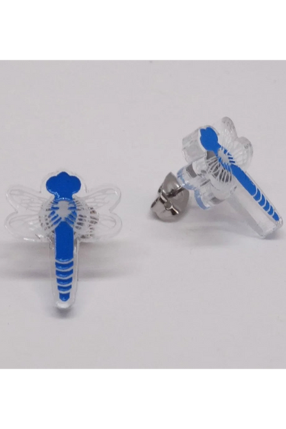 Lili1133 Dragonfly Stud Earrings