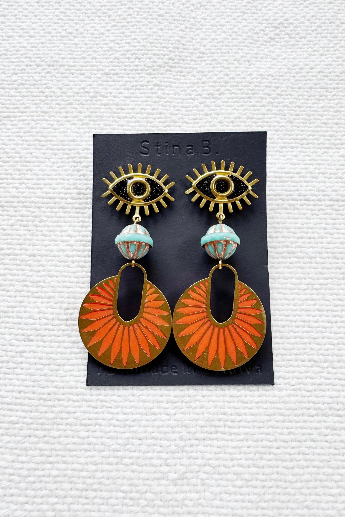 Corona Eye Earrings