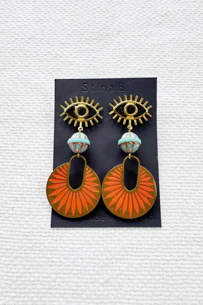 Corona Eye Earrings