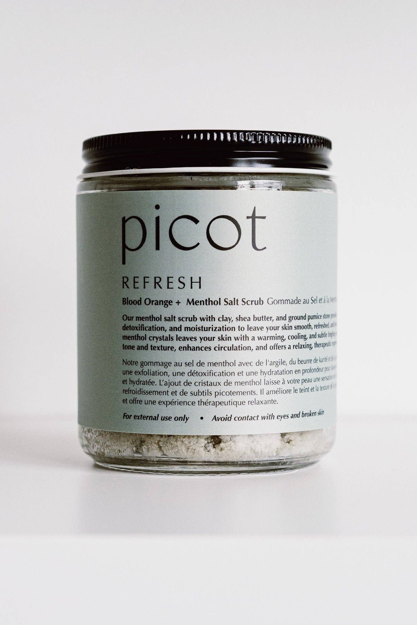 Refresh Salt Scrub with Menthol