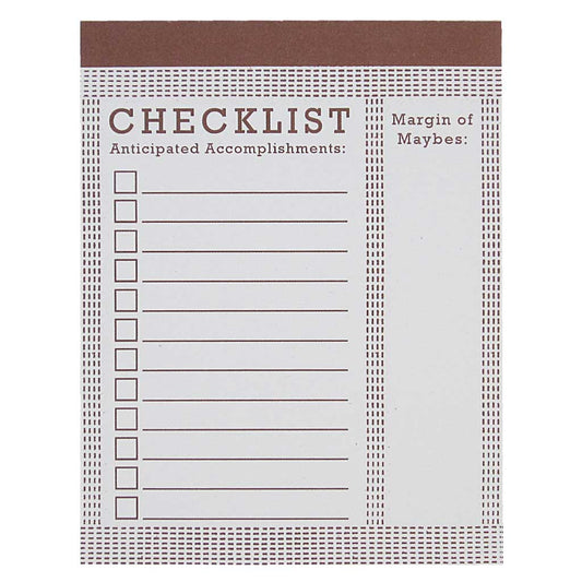 Checklist
