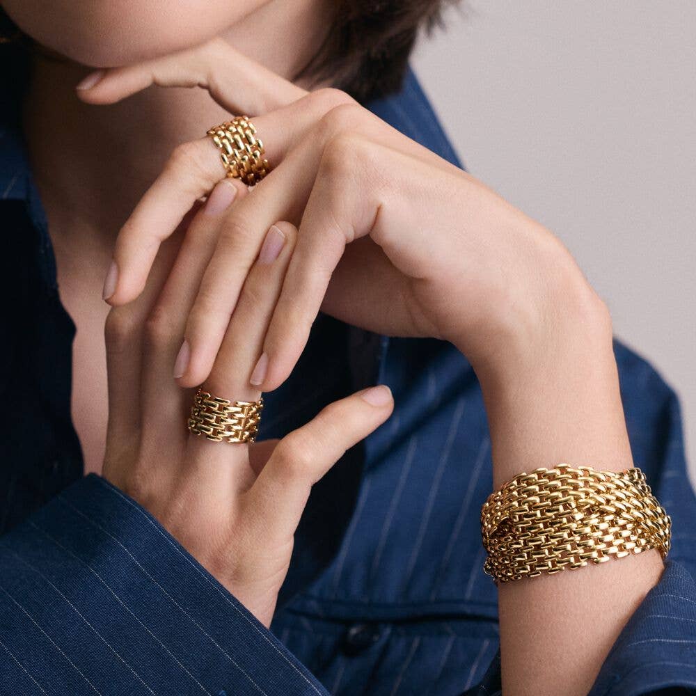 Bismarck Chain Band  Bracelet 18K Gold - Waterproof 