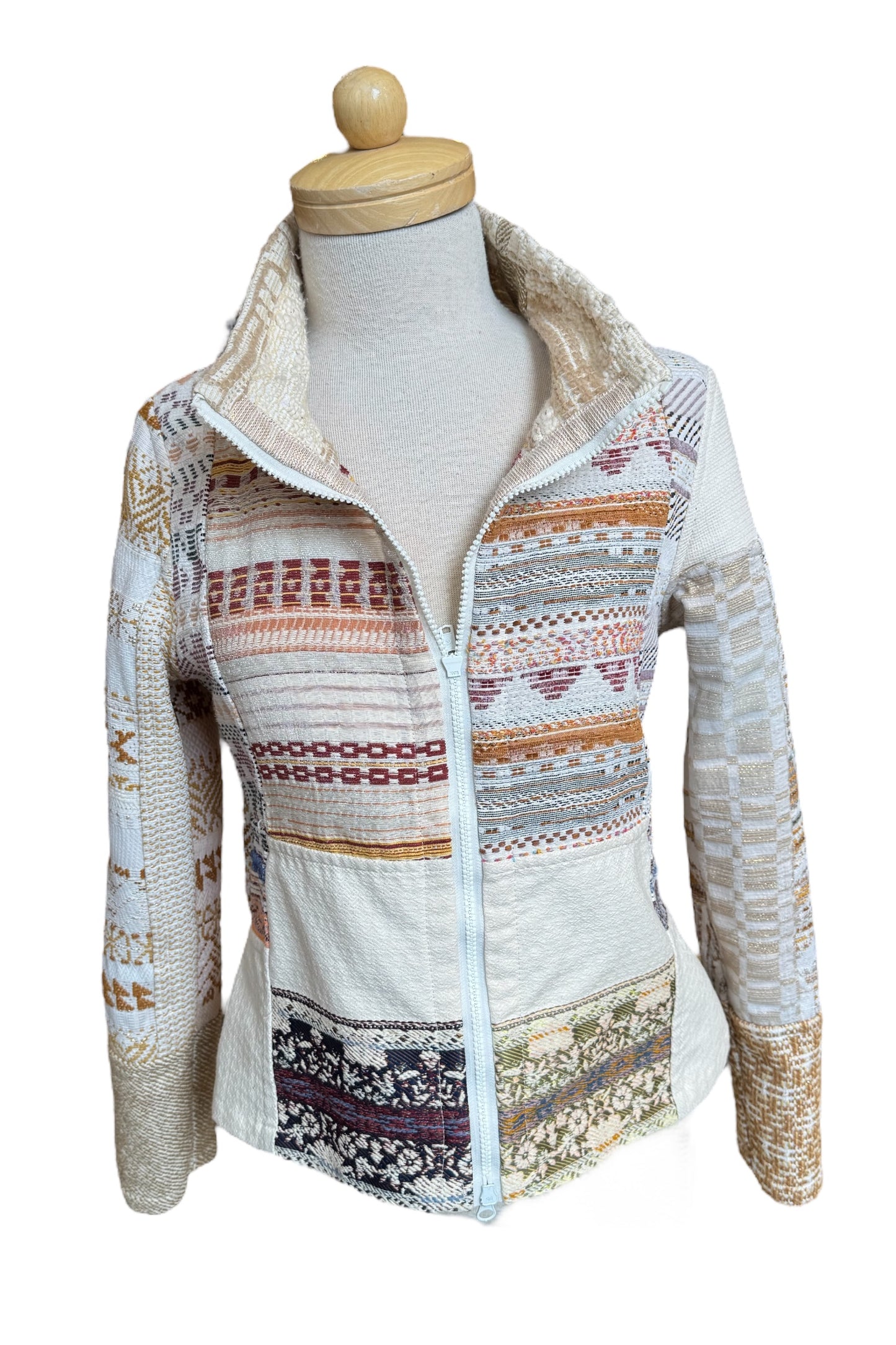 Mosaique OOAK Reversible Jacket Size 8