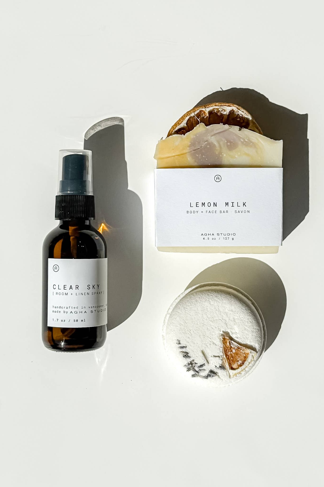 Lemon Milk Body + Face Bar