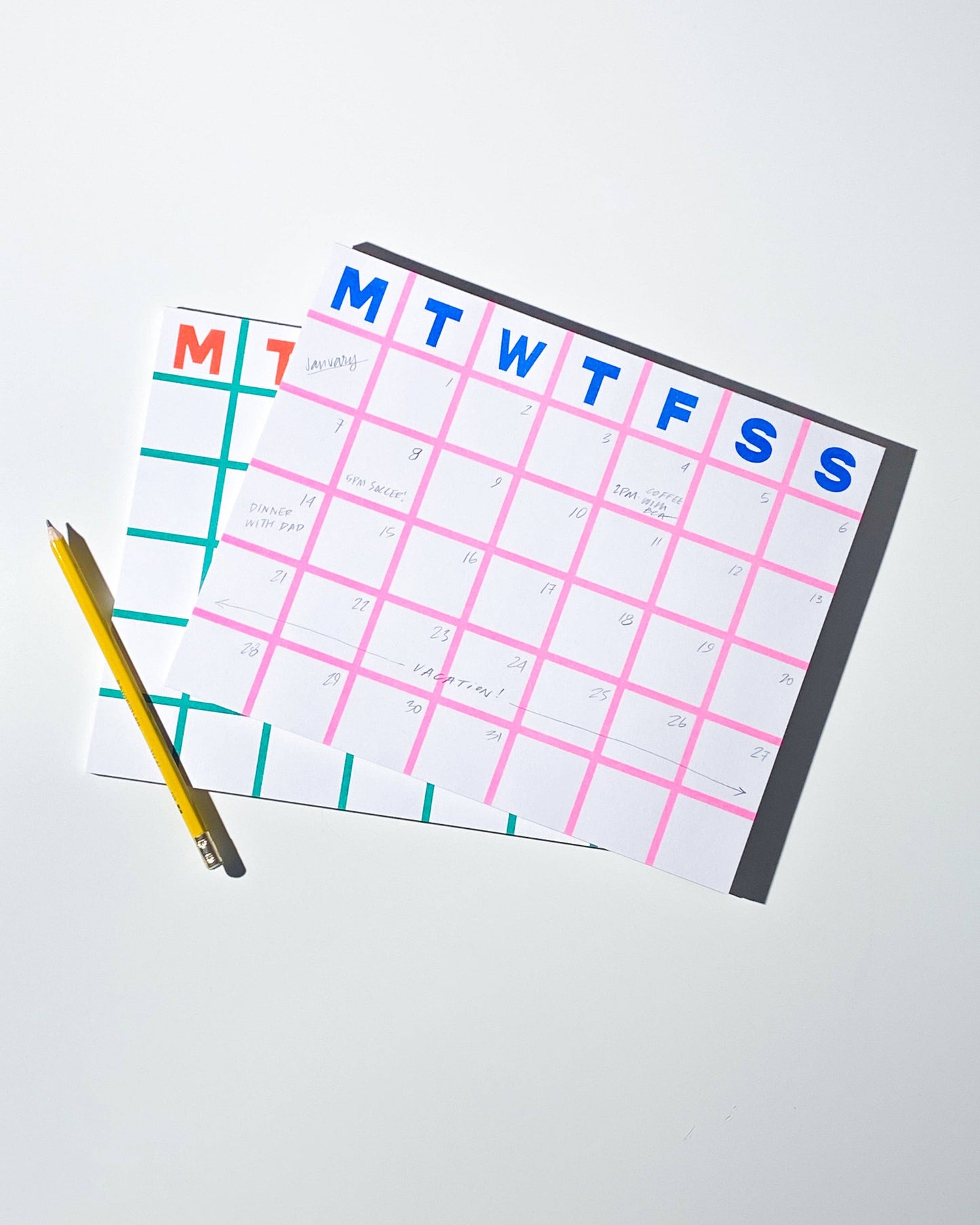 Monthly Notepad • Green