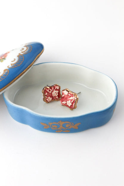 Square Imprint Studs