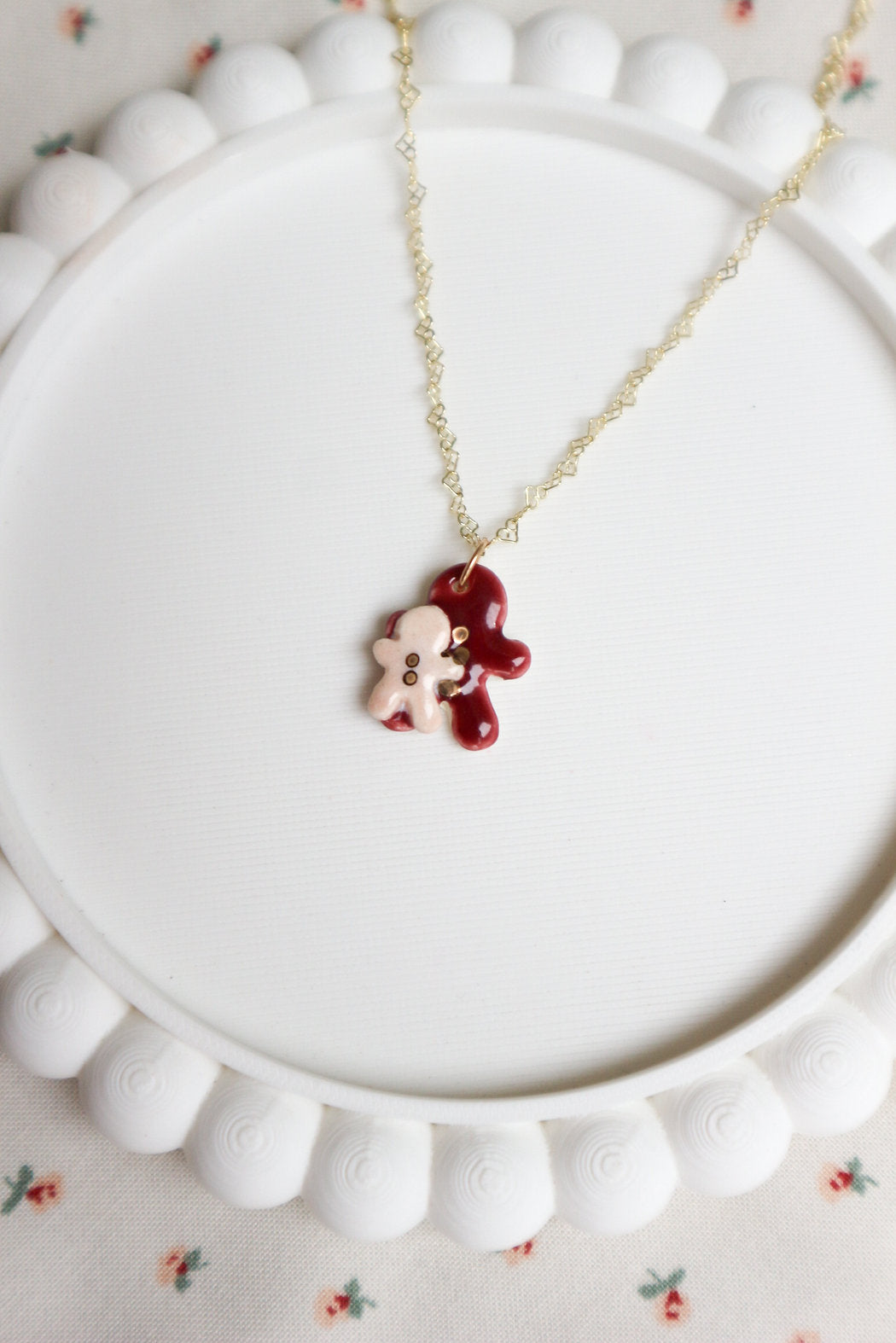 Gingerbread Necklace