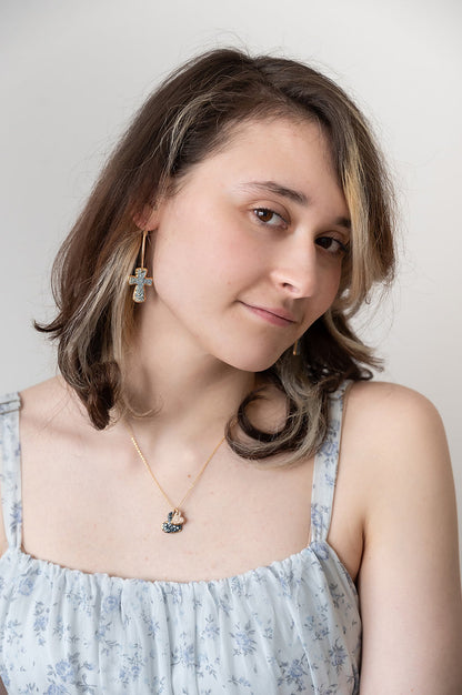 Double Heart Necklace