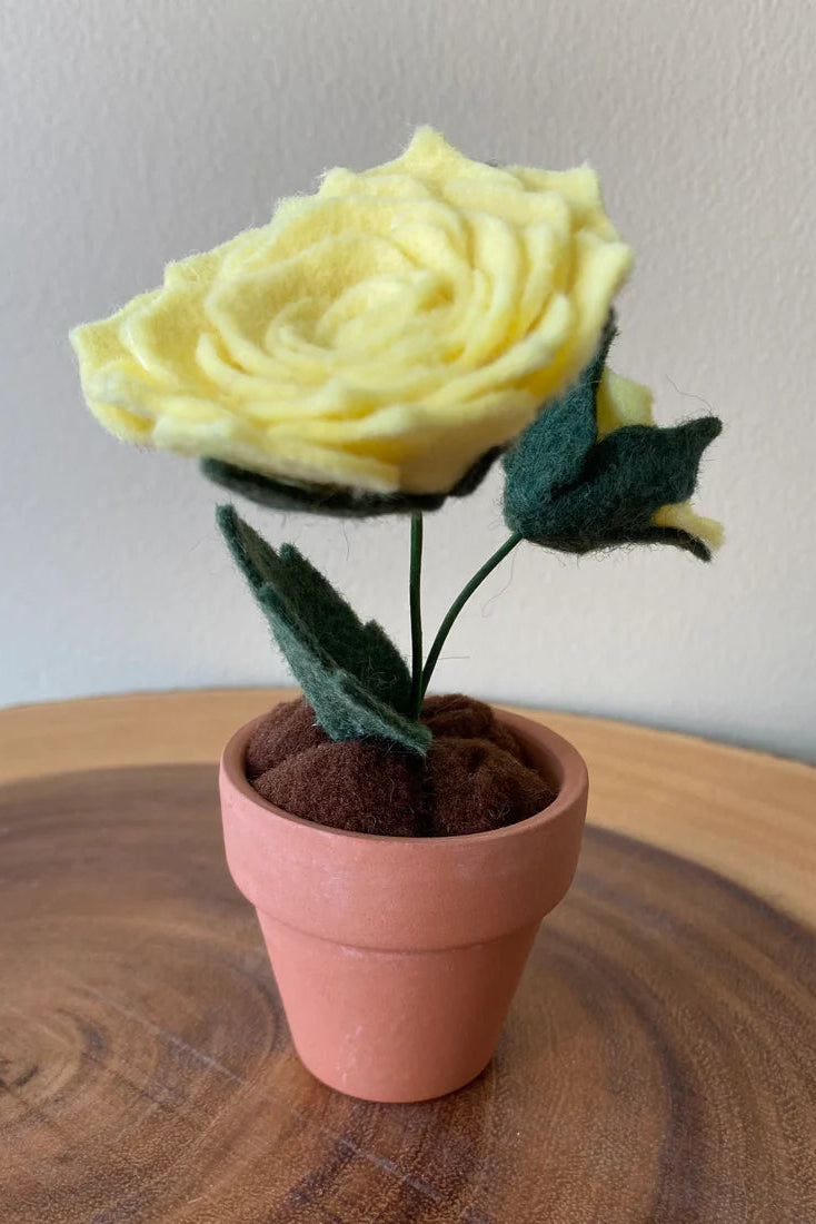 Mini Felt Rose