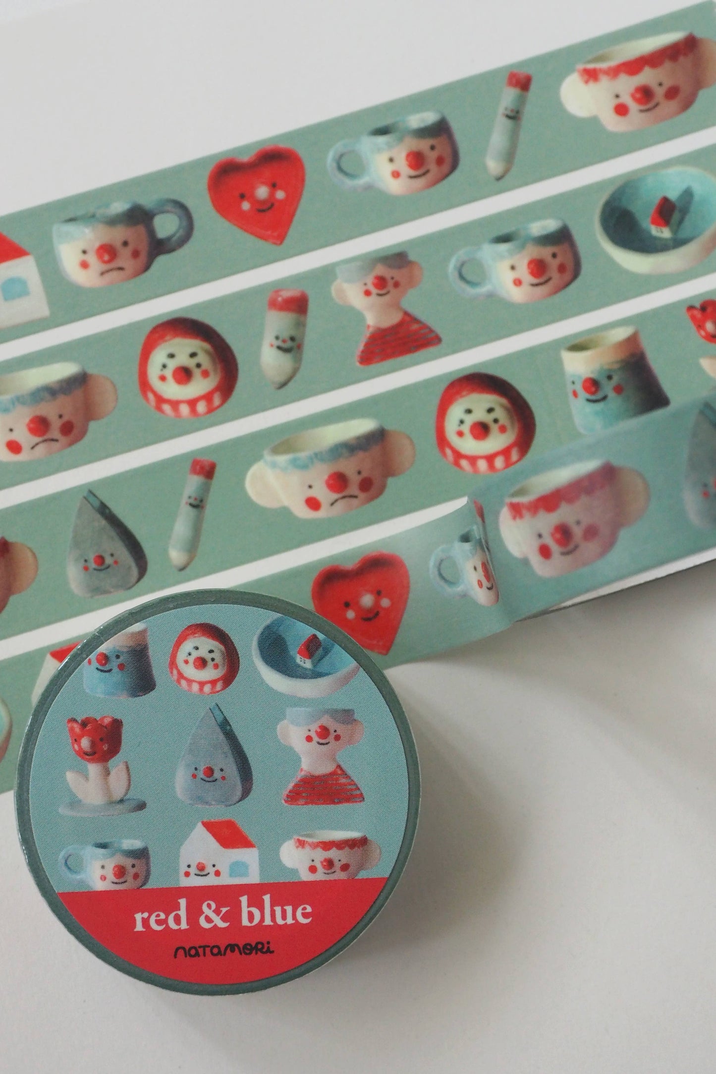 Red & blue • Washi Tape