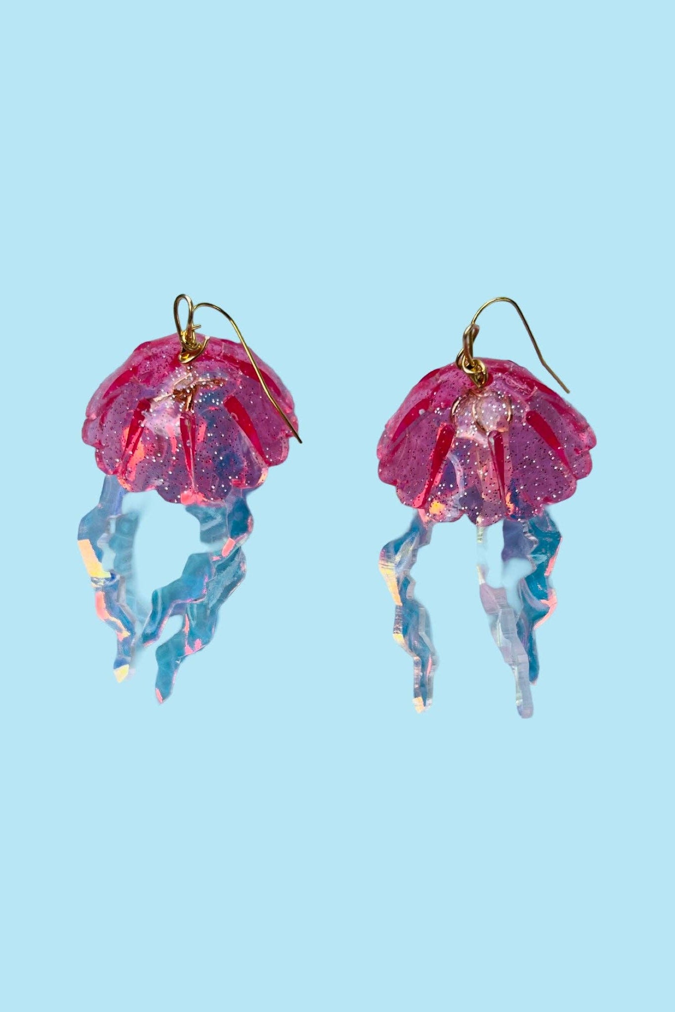 3D Jellyfish Earrings