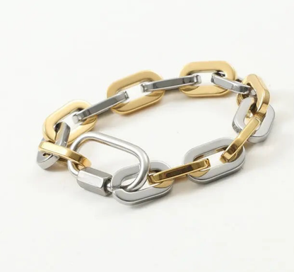 Relier Carabiner BiColour Link Bracelet | Waterproof  