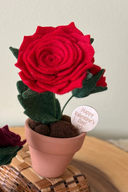 Mini Felt Flower