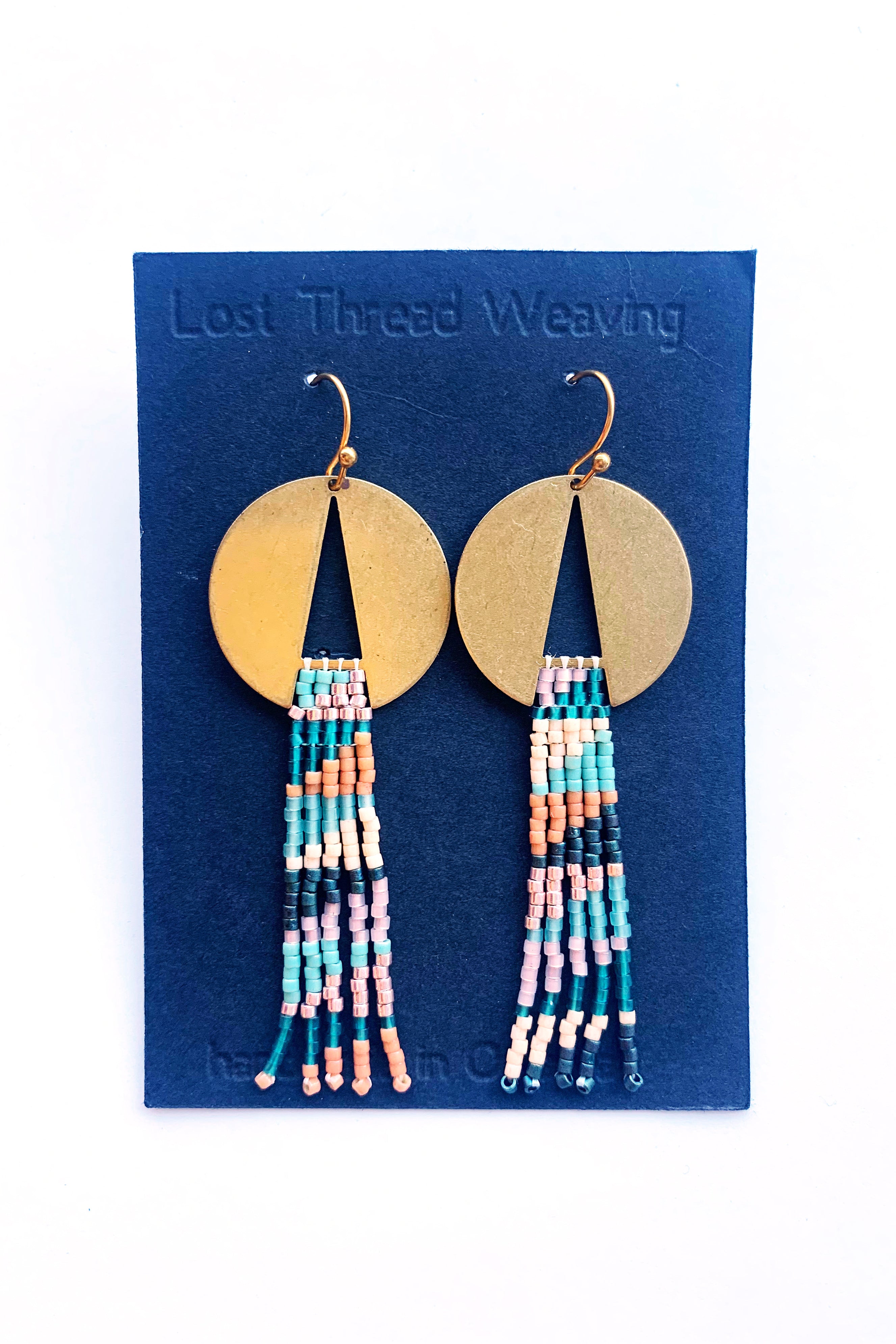 Cleopatra Earrings Long Beaded earrings
