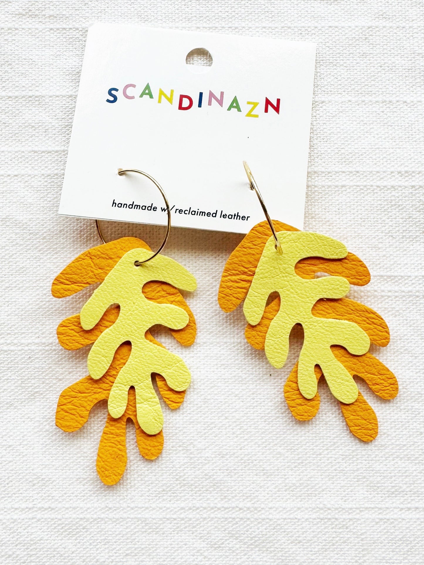 Wakame Hoop Earrings