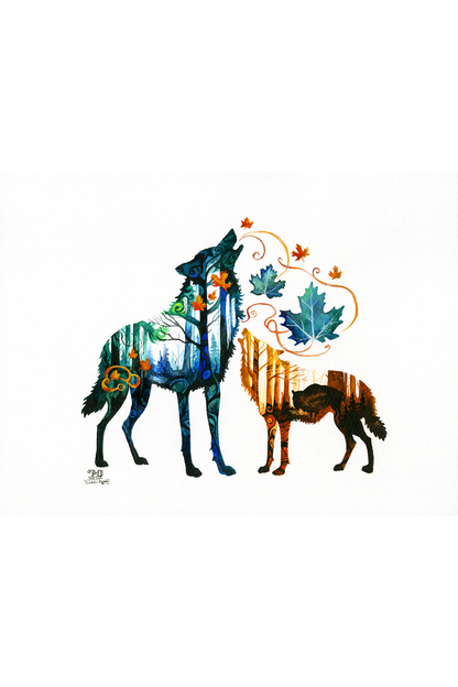 Canadian Wildlife Cards - Shaped By Nature