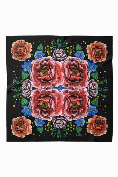 Light From Darkness Silk Scarf