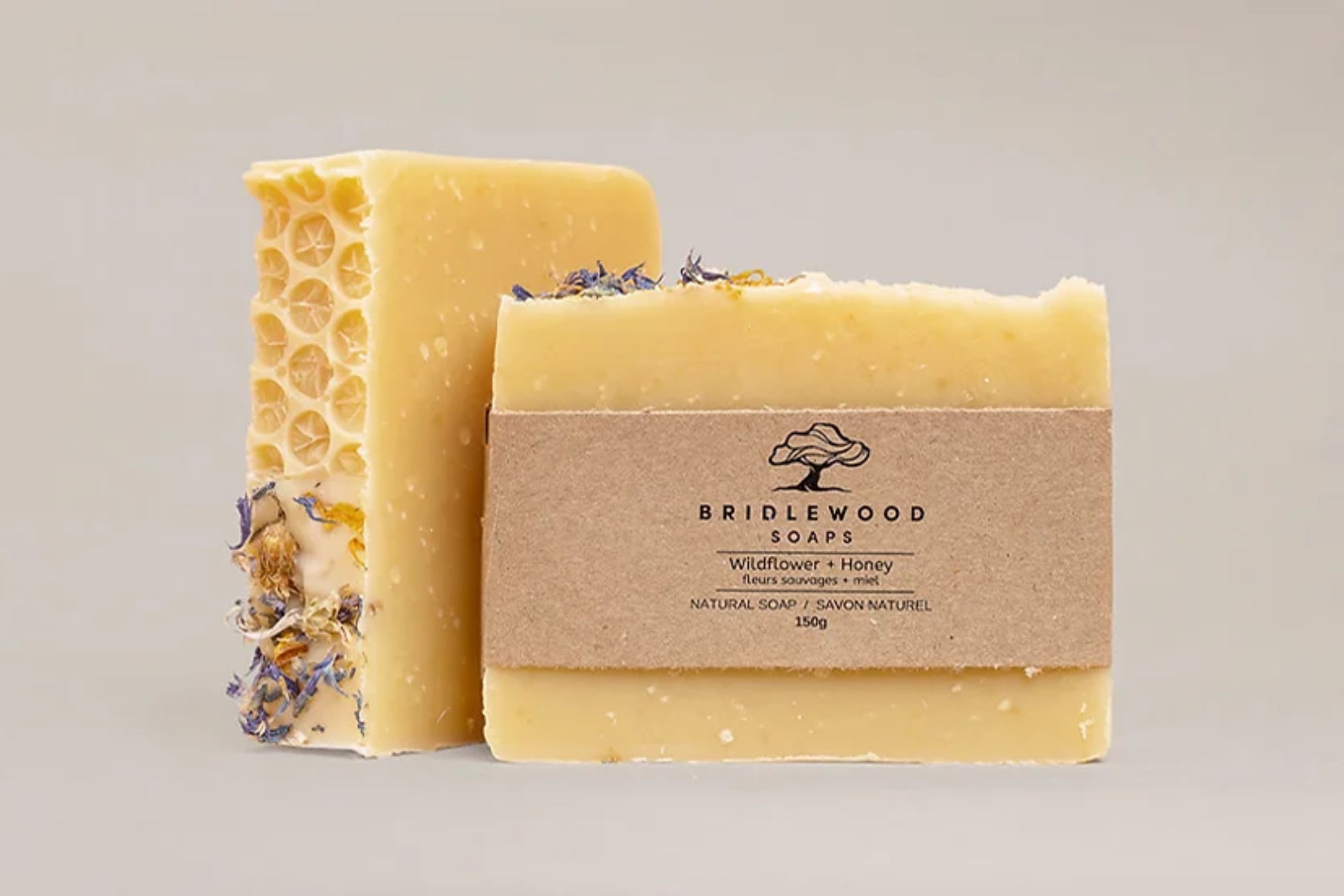 Wildflower and Honey Soap Bar by Bridlewood Soaps