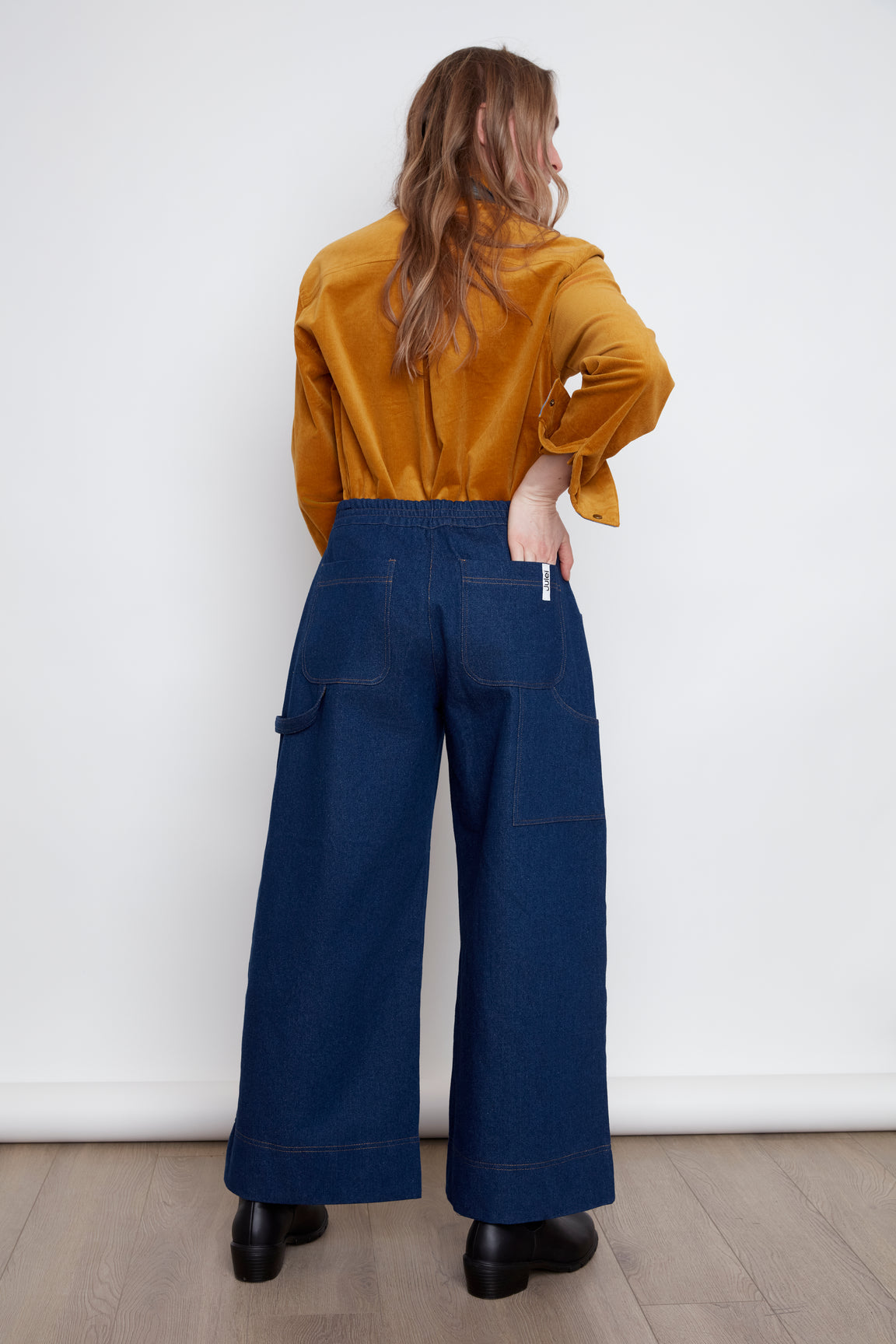 Brooke Wide Leg Denim Pants FW 26