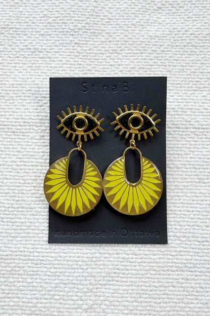 Corona Eye Earrings