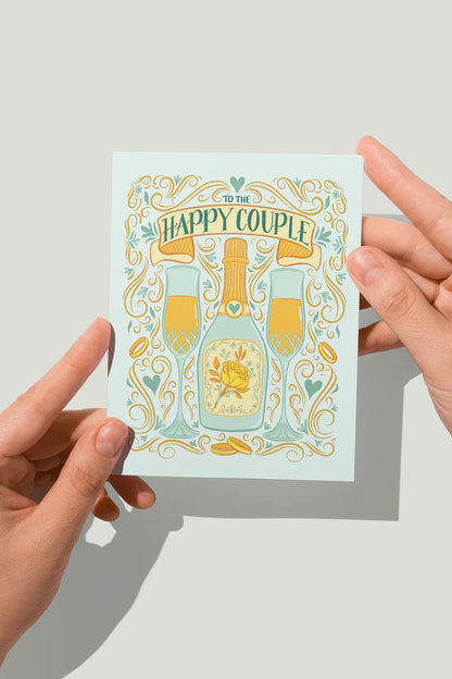 To The Happy Couple Wedding Card