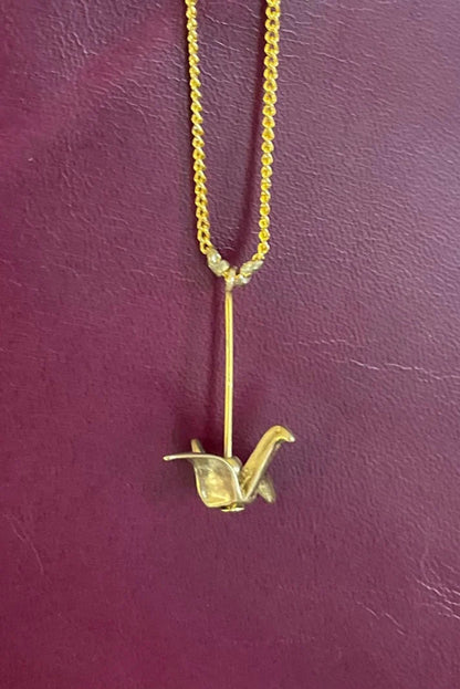 Crane Necklace
