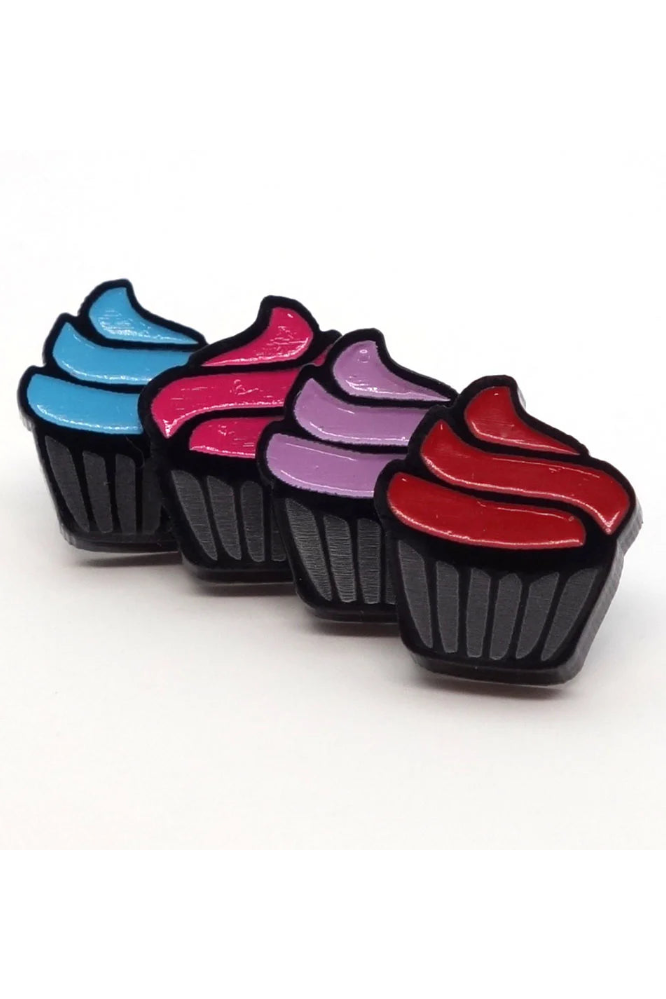 Lili0300 Cupcake Stud Earrings