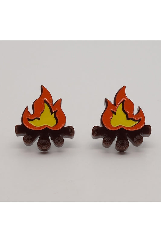 Lili0607 Campfire Stud Earrings
