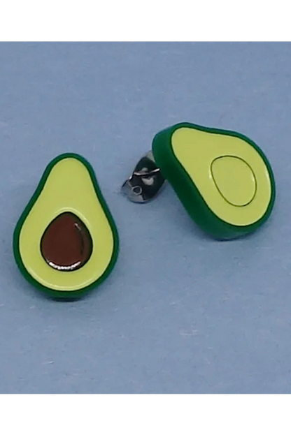 Lili0714 Avocado Stud Earrings