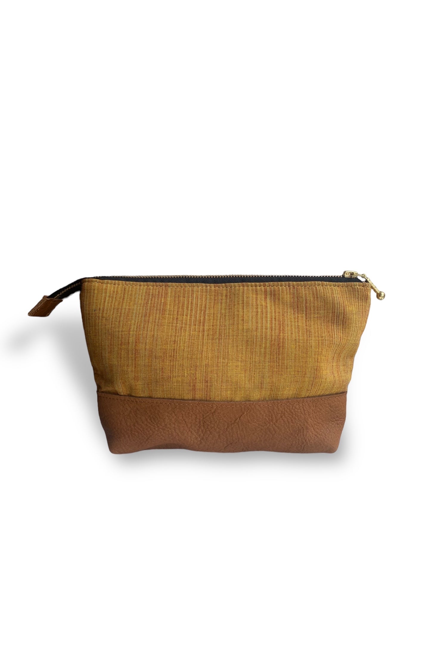 La Trousse - Leather and Fabric Pouch