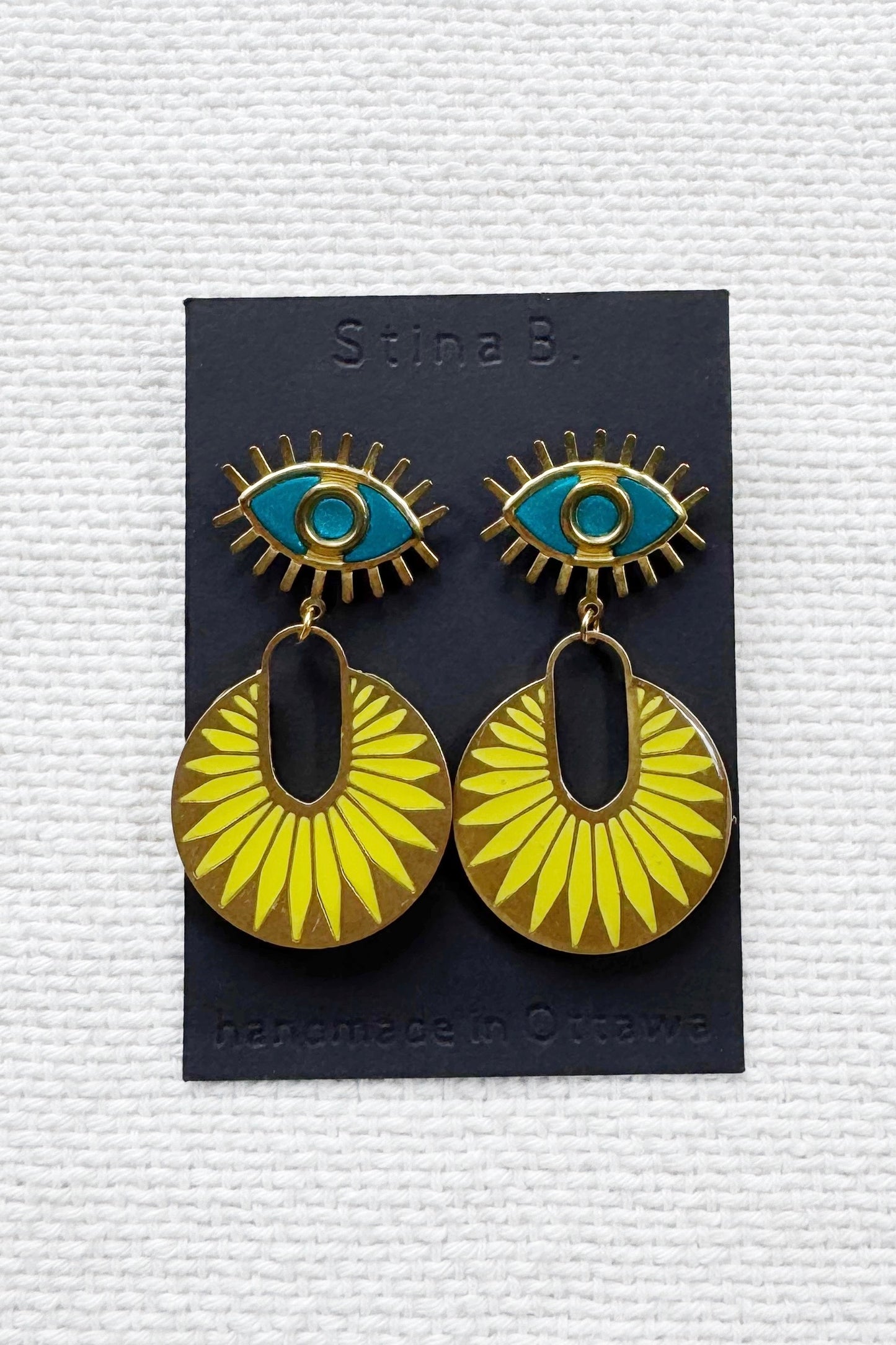 Corona Eye Earrings