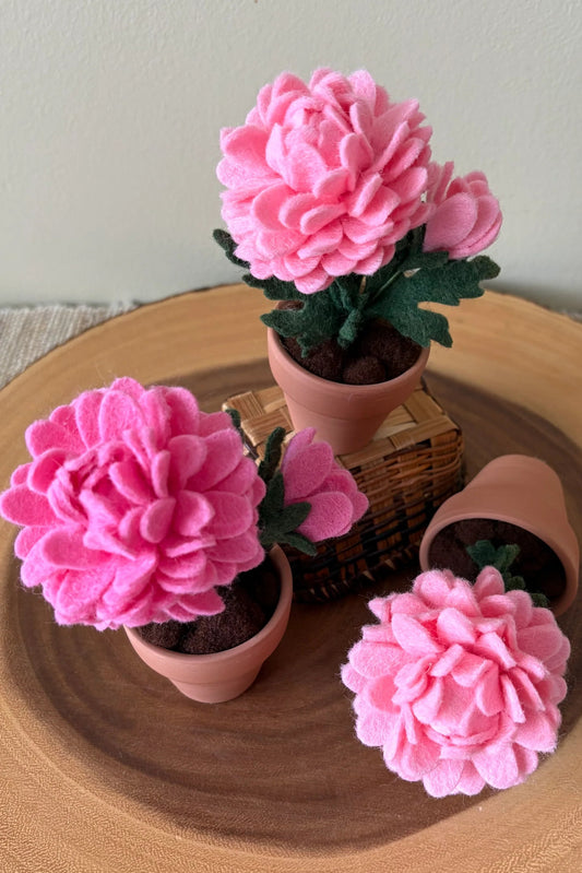 Mini Felt Flower