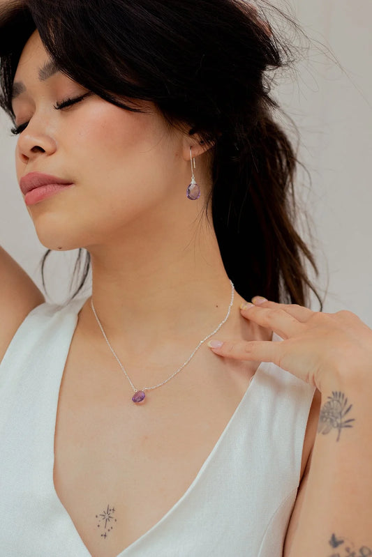 Mini Rhea Earrings Sterling Silver