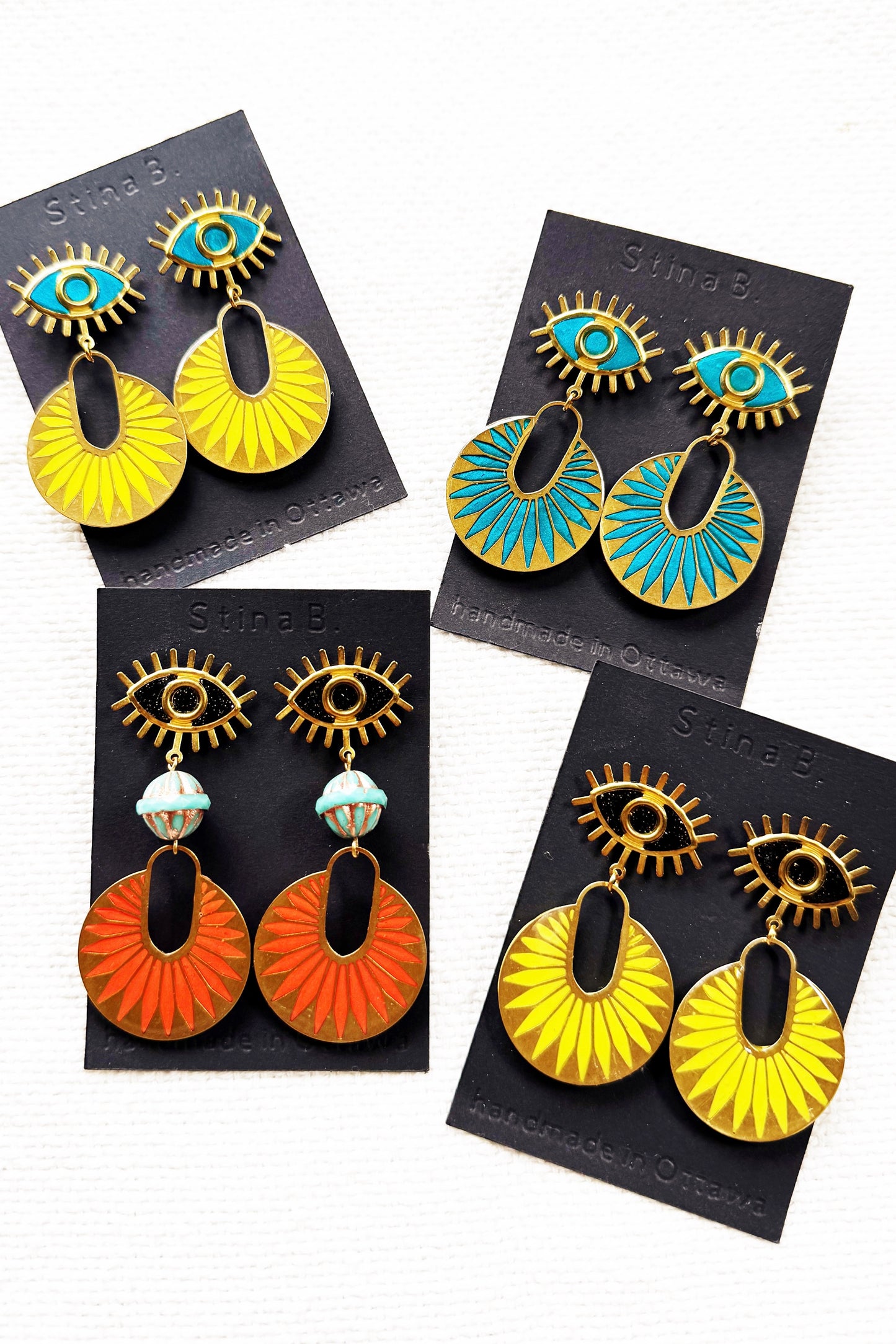 Corona Eye Earrings