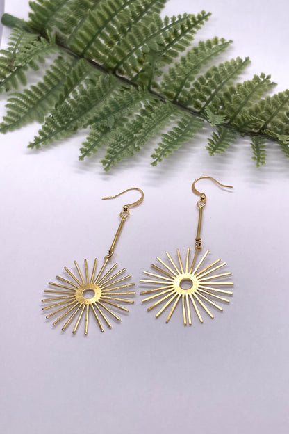 Camilla Brass Earrings