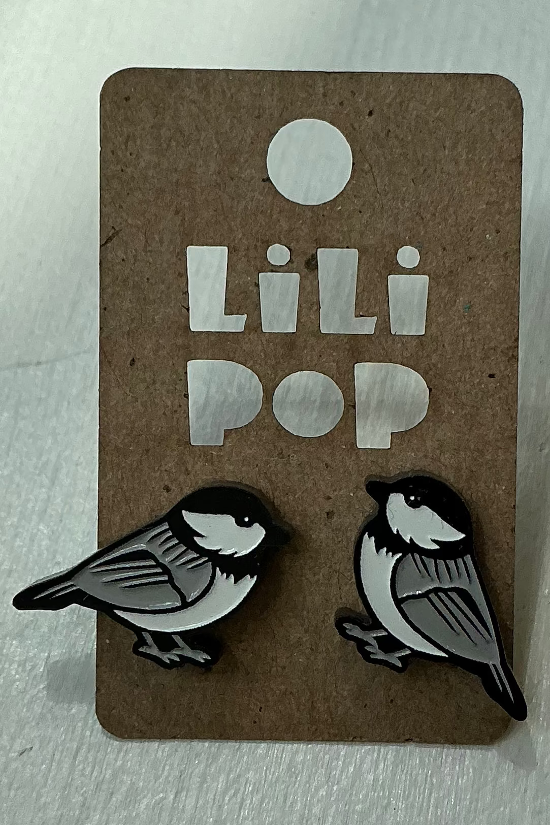 Lili1132 Chickadee Stud Earrings