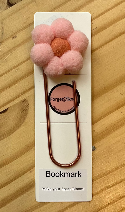 Flower Paperclip Bookmark